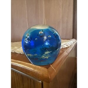 Murano Style Glass Paperweight